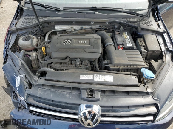 2016 Volkswagen Golf SportWagen TSI S with VIN 3VWC17AU1GM522080, listed as a Copart auction lot 64256133 with 98,861 mi miles. Bid and sale history available at carsss.com. Image 12.