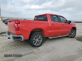 2023 Chevrolet Silverado 1500 LT with VIN 2GCPACED8P1152082, listed as a Copart auction lot 49238035 with 30,032 mi miles and Salvage Title. Bid and sale history available at DreamBid. Image 3.