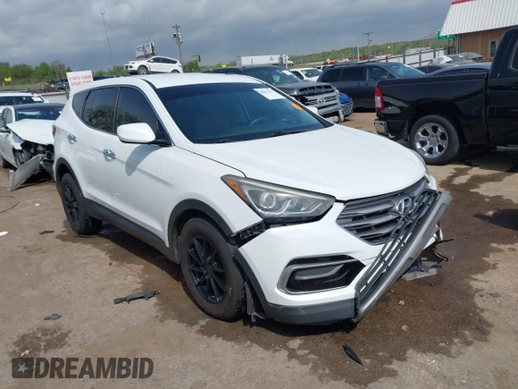 2017 Hyundai Santa Fe 2.4L z VIN 5XYZTDLB3HG439072, wystawiony jako IAAI lot #42061127 z przebiegiem 145 864 mil mil oraz . Historia ofert i sprzedaży dostępna na DreamBid. Obrazek 1.