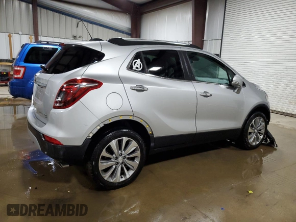 2018 Buick Encore Preferred with VIN KL4CJESB5JB614760, listed as a Copart auction lot 47312985 with 43,325 mi miles and Salvage Title. Bid and sale history available at DreamBid. Image 3.