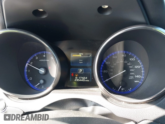 2016 Subaru Outback 2.5i Premium with VIN 4S4BSAEC2G3201088, listed as a IAAI auction lot 41623846 with 235,449 mi miles. Bid and sale history available at carsss.com. Image 7.