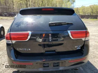 2012 Lincoln MKX with VIN 2LMDJ8JK6CBL02053, listed as a Copart auction lot 53625715 with Not Provided miles and Salvage Title. Bid and sale history available at DreamBid. Image 6.