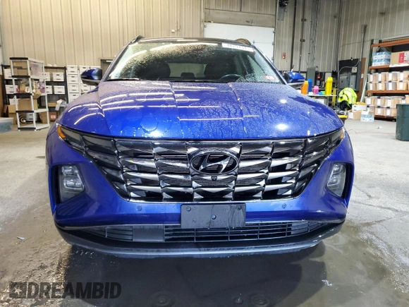 2022 Hyundai Tucson Limited with VIN 5NMJECAE5NH108333, listed as a Copart auction lot 48291345 with 49,834 mi miles and Salvage Title. Bid and sale history available at carsss.com. Image 5.