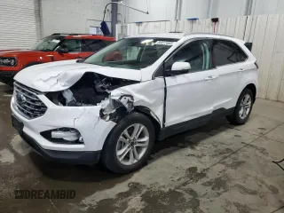 2020 Ford Edge SEL z VIN 2FMPK4J96LBA41535, wystawiony jako Copart lot #56077665 z przebiegiem 55 666 mil mil oraz Szkoda całkowita • Salvage title. Historia ofert i sprzedaży dostępna na DreamBid. Obrazek 1.