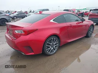 2016 Lexus RC 200t F Sport with VIN JTHHA5BC6G5003534, listed as a IAAI auction lot 41969687 with 91,276 mi miles and . Bid and sale history available at DreamBid. Image 4.