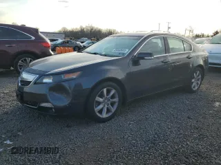 2013 Acura TL Tech with VIN 19UUA8F53DA017005, listed as a Copart auction lot 89060605 with 115,369 mi miles and Salvage Title. Bid and sale history available at carsss.com. Image 1.