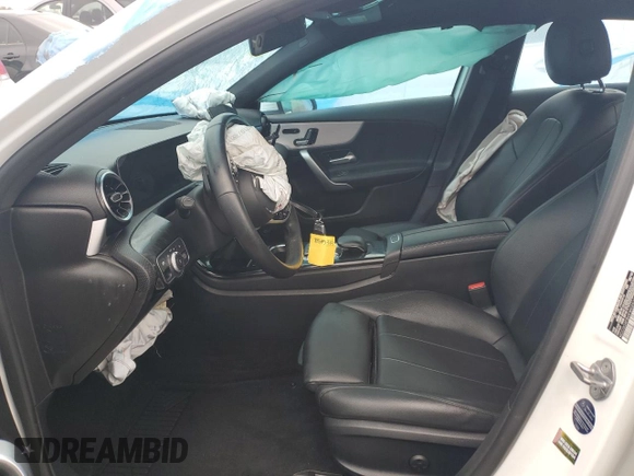 2019 Mercedes-Benz A 220 with VIN WDD3G4FB0KW025382, listed as a Copart auction lot 82545344 with 55,045 mi miles and Salvage Title. Bid and sale history available at DreamBid. Image 7.