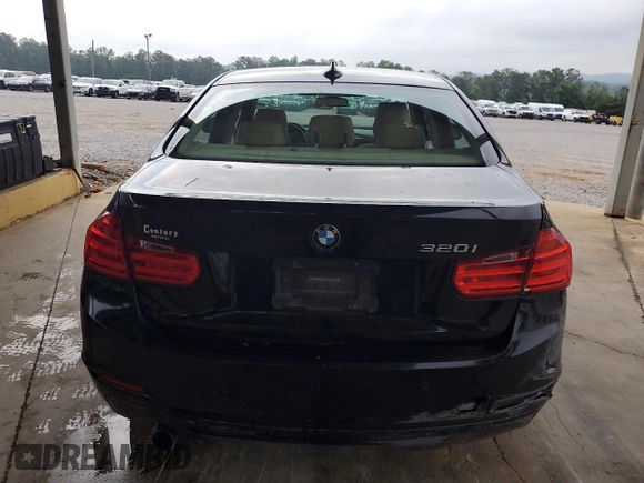 2015 BMW 3 Series 320i with VIN WBA3B1G50FNT07966, listed as a Copart auction lot 57535075 with 68,561 mi miles and Salvage title. Bid and sale history available at DreamBid. Image 6.