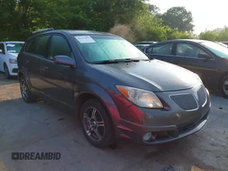 2005 Pontiac Vibe z VIN 5Y2SM66855Z445754, wystawiony jako IAAI lot #42471055 z przebiegiem 208 576 mil mil oraz . Historia ofert i sprzedaży dostępna na DreamBid. Obrazek 1.