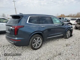 2021 Cadillac XT6 Premium Luxury with VIN 1GYKPFRS8MZ132642, listed as a Copart auction lot 77756874 with 33,415 mi miles and Non repairable. Bid and sale history available at DreamBid. Image 3.
