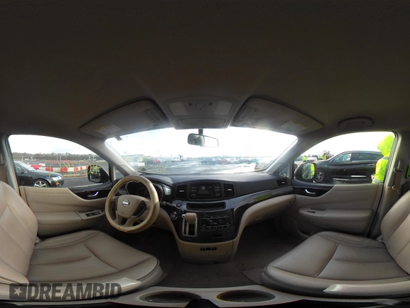 2013 Nissan Quest LE with VIN JN8AE2KP2D9066986, listed as a IAAI auction lot 41022861 with 122,869 mi miles. Bid and sale history available at carsss.com. Image 18.