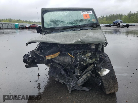 2021 Jeep Wrangler Unlimited Sport S z VIN 1C4HJXDG4MW666703, wystawiony jako Copart lot #57576015 z przebiegiem Nie podano mil oraz Czysty tytuł • Clean title. Historia ofert i sprzedaży dostępna na DreamBid. Obrazek 5.