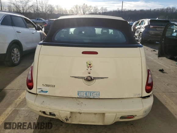 2007 Chrysler PT Cruiser with VIN 3C3JY45X37T580095, listed as a Copart auction lot 84427064 with 103,831 mi miles and Salvage Title. Bid and sale history available at carsss.com. Image 6.