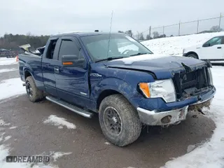 2011 Ford F-150 XL with VIN 1FTFX1ET6BFC39423, listed as a IAAI auction lot 41300035 with 1 mi miles. Bid and sale history available at carsss.com. Image 1.