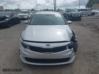 2018 Kia Optima LX with VIN 5XXGT4L35JG186427, listed as a IAAI auction lot 41988613 with 39,456 mi miles. Bid and sale history available at carsss.com. Image 12.
