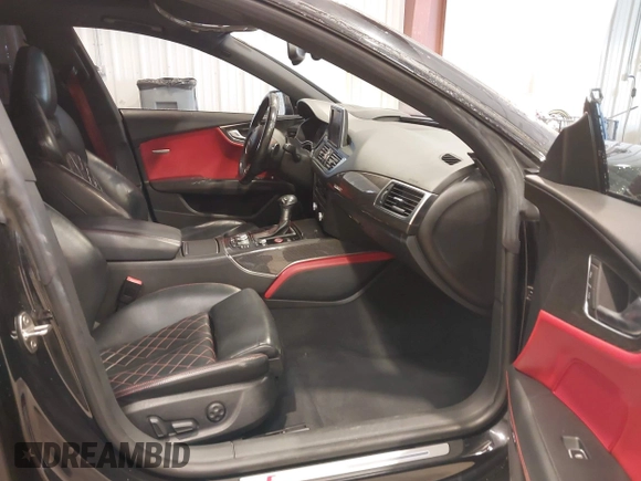 2015 Audi S7 with VIN WAUW2AFC0FN015327, listed as a IAAI auction lot 41964788 with 145,953 mi miles. Bid and sale history available at carsss.com. Image 5.