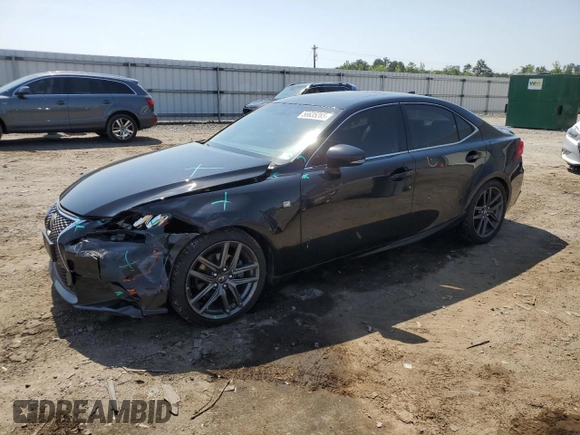 2015 Lexus IS 250 z VIN JTHCF1D29F5024448, wystawiony jako Copart lot #56635285 z przebiegiem 105 447 mil mil oraz Szkoda całkowita • Salvage title. Historia ofert i sprzedaży dostępna na DreamBid. Obrazek 1.