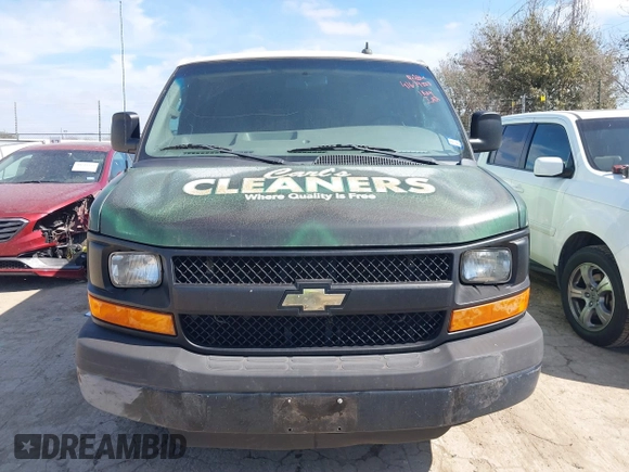 2016 Chevrolet Express Cargo Van with VIN 1GCWGBFF8G1129945, listed as a IAAI auction lot 41679828 with 270,498 mi miles. Bid and sale history available at carsss.com. Image 12.