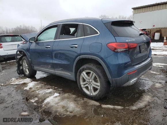 2021 Mercedes-Benz GLA with VIN W1N4N4HB9MJ271700, listed as a Copart auction lot 44228795 with 44,542 mi miles and Salvage Title. Bid and sale history available at carsss.com. Image 2.