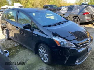 2012 Toyota Prius Two with VIN JTDZN3EU4C3074790, listed as a Copart auction lot 50764625 with Not Provided miles and Salvage Title. Bid and sale history available at DreamBid. Image 4.