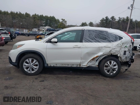 2014 Honda CR-V EX-L with VIN 5J6RM4H77EL015907, listed as a IAAI auction lot 41709554 with 133,550 mi miles. Bid and sale history available at carsss.com. Image 14.