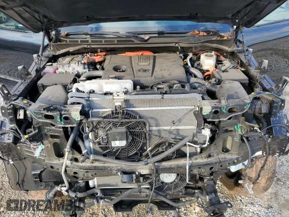 2023 Toyota Tundra Capstone Hybrid with VIN 5TFVC5DB2PX034237, listed as a Copart auction lot 85544274 with 35,236 mi miles and Salvage title. Bid and sale history available at DreamBid. Image 11.