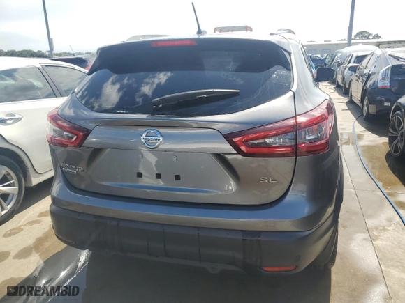 2022 Nissan Rogue Sport SL with VIN JN1BJ1CVXNW580304, listed as a Copart auction lot 74106674 with 0 mi miles and Salvage Title. Bid and sale history available at carsss.com. Image 6.