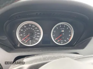 2007 BMW 6 Series M6 with VIN WBSEK93557CY78925, listed as a Copart auction lot 76518944 with 0 mi miles and Salvage Title. Bid and sale history available at carsss.com. Image 9.