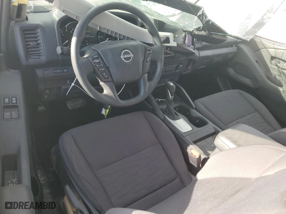 2024 Nissan Frontier S with VIN 1N6ED1CL2RN640228, listed as a Copart auction lot 87404644 with 8,696 mi miles and Salvage Title. Bid and sale history available at carsss.com. Image 8.