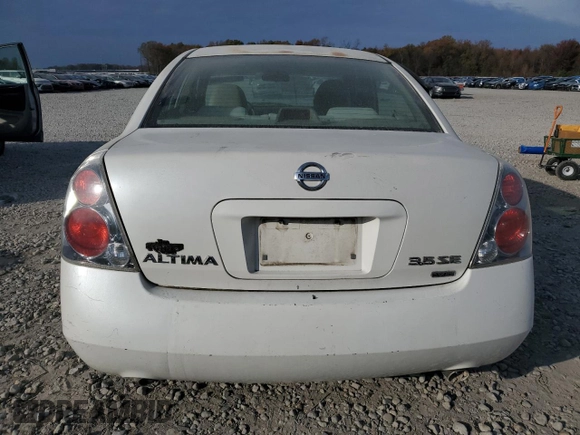 2006 Nissan Altima 3.5 SE with VIN 1N4BL11D96N336609, listed as a Copart auction lot 83191494 with 0 mi miles and Salvage Title. Bid and sale history available at carsss.com. Image 6.