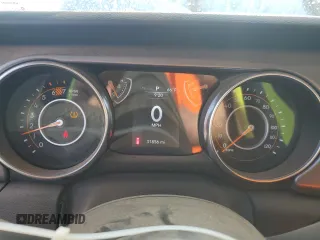 2023 Jeep Wrangler Sport S with VIN 1C4HJXDN3PW503284, listed as a Copart auction lot 51539255 with 31,856 mi miles and Salvage title. Bid and sale history available at DreamBid. Image 9.