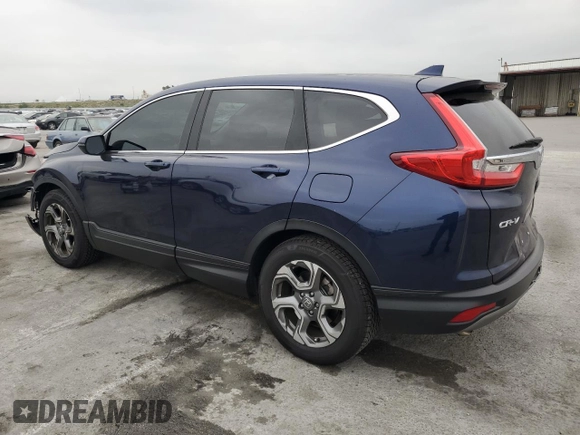 2019 Honda CR-V EX with VIN 5J6RW1H53KA003056, listed as a Copart auction lot 50590105 with 49,607 mi miles and Salvage Title. Bid and sale history available at carsss.com. Image 2.