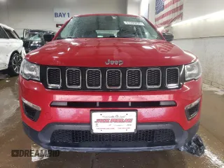 2018 Jeep Compass Sport with VIN 3C4NJCAB8JT300622, listed as a Copart auction lot 51066835 with 96,741 mi miles and Salvage Title. Bid and sale history available at carsss.com. Image 5.