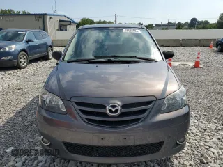 2006 Mazda MPV ES with VIN JM3LW28J360563841, listed as a Copart auction lot 68528504 with 141,235 mi miles and Salvage Title. Bid and sale history available at carsss.com. Image 5.