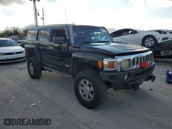 2007 Hummer H3 SUV with VIN 5GTDN13E378208104, listed as a Copart auction lot 88577015 with 274,318 mi miles and Clean Title. Bid and sale history available at DreamBid. Image 4.