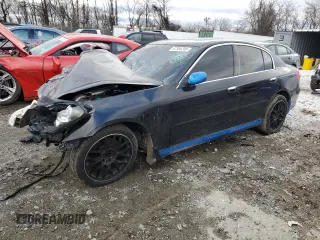 2006 Infiniti G35 with VIN JNKCV51E46M515816, listed as a Copart auction lot 47984245 with Not Provided miles and Salvage Title. Bid and sale history available at carsss.com. Image 1.