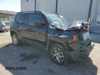 2017 Jeep Renegade Latitude with VIN ZACCJBBB8HPG57686, listed as a Copart auction lot 53922045 with 63,907 mi miles and Salvage title. Bid and sale history available at DreamBid. Image 4.