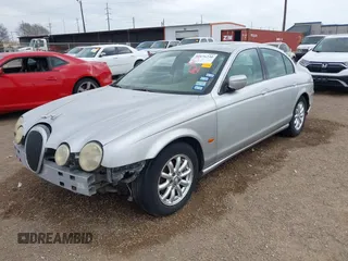 2001 Jaguar S-Type with VIN SAJDA01P91GM04421, listed as a IAAI auction lot 41676230 with 139,403 mi miles and . Bid and sale history available at DreamBid. Image 17.