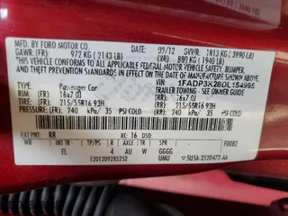 2013 Ford Focus SE with VIN 1FADP3K28DL154995, listed as a Copart auction lot 50069935 with 151,500 mi miles and Salvage Title. Bid and sale history available at carsss.com. Image 14.