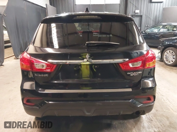 2018 Mitsubishi Outlander Sport ES 2.0 with VIN JA4AP3AUXJU024636, listed as a IAAI auction lot 41647083 with 100,198 mi miles. Bid and sale history available at carsss.com. Image 16.