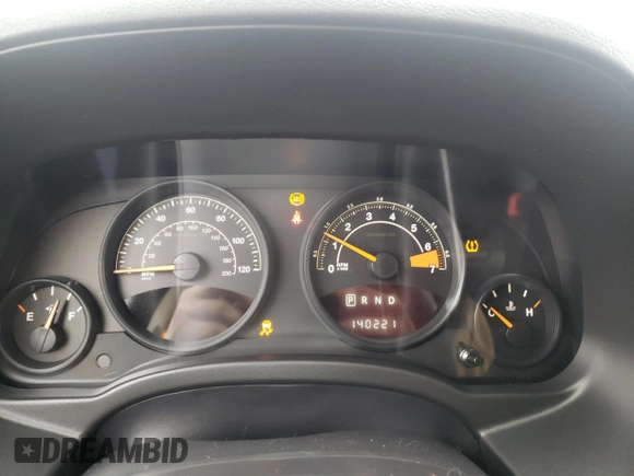 2015 Jeep Compass Sport with VIN 1C4NJDBBXFD423453, listed as a Copart auction lot 35896183 with 140,221 mi miles. Bid and sale history available at carsss.com. Image 9.