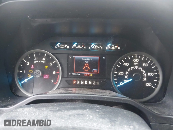 2016 Ford F-150 XLT z VIN 1FTEW1EP0GFB92396, wystawiony jako IAAI lot #42209457 z przebiegiem 117 685 mil mil oraz . Historia ofert i sprzedaży dostępna na DreamBid. Obrazek 7.