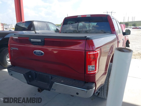 2017 Ford F-150 XL with VIN 1FTEW1EG8HKE07032, listed as a IAAI auction lot 41581560 with 71,688 mi miles. Bid and sale history available at carsss.com. Image 4.