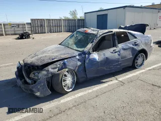 2001 Lexus IS 300/350 z VIN JTHBD182810019954, wystawiony jako Copart lot #55970315 z przebiegiem Nie podano mil oraz Szkody całkowita. Historia ofert i sprzedaży dostępna na DreamBid. Obrazek 1.