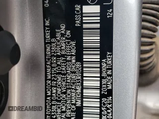 2018 Toyota C-HR XLE with VIN NMTKHMBX3JR013289, listed as a Copart auction lot 56950645 with 98,123 mi miles and Salvage title. Bid and sale history available at DreamBid. Image 13.