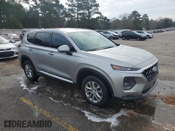 2020 Hyundai Santa Fe SEL w/SULEV with VIN 5NMS33AD6LH193536, listed as a Copart auction lot 47019635 with 98,930 mi miles and Salvage Title. Bid and sale history available at carsss.com. Image 4.
