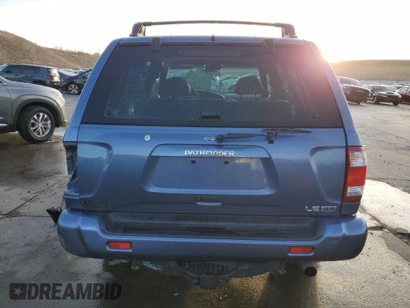 2001 Nissan Pathfinder LE z VIN JN8DR07Y81W520629, wystawiony jako Copart lot #86607374 z przebiegiem 112 216 mil mil oraz Szkoda całkowita • Salvage title. Historia ofert i sprzedaży dostępna na DreamBid. Obrazek 6.