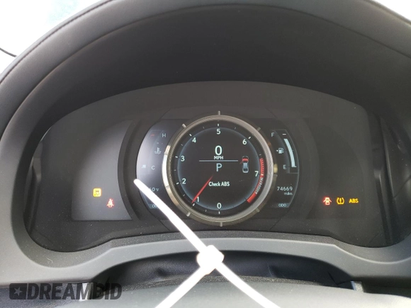 2014 Lexus IS 250 with VIN JTHBF1D24E5037134, listed as a Copart auction lot 51606485 with 74,669 mi miles and Salvage Title. Bid and sale history available at DreamBid. Image 9.