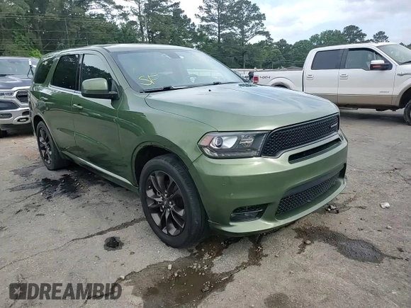 2020 Dodge Durango GT with VIN 1C4RDHDG5LC381204, listed as a Copart auction lot 54610185 with 101,704 mi miles and Salvage title. Bid and sale history available at DreamBid. Image 14.