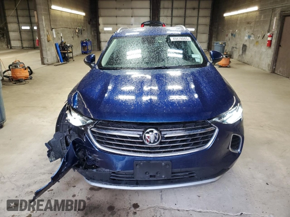 2023 Buick Envision Essence with VIN LRBFZPR42PD188553, listed as a Copart auction lot 49478065 with 9,879 mi miles and Salvage Title. Bid and sale history available at carsss.com. Image 5.